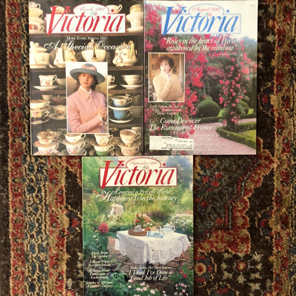 Vintage Victoria Magazines from 1992.